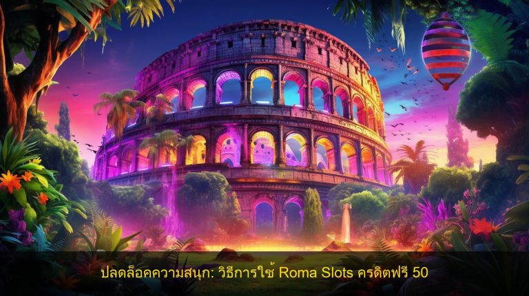 ปลดล็อคความสนุก: วิธีการใช้ Roma Slots ครดิตฟรี 50